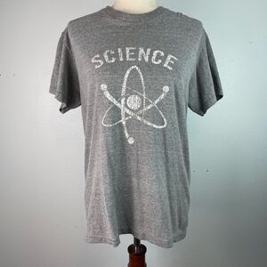 Gray Science Graphic T-Shirt Size S EUC